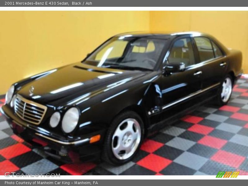 Black / Ash 2001 Mercedes-Benz E 430 Sedan