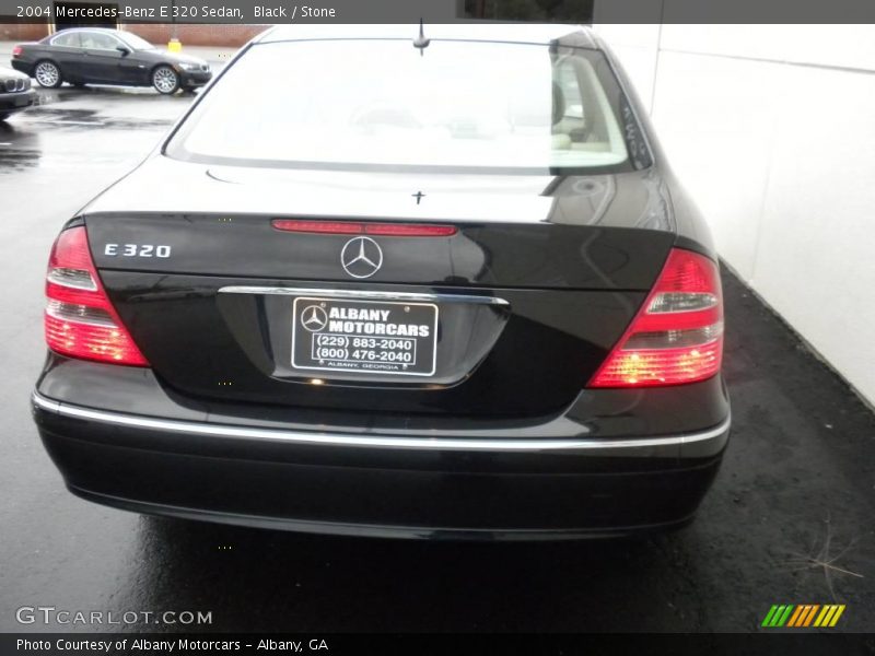 Black / Stone 2004 Mercedes-Benz E 320 Sedan