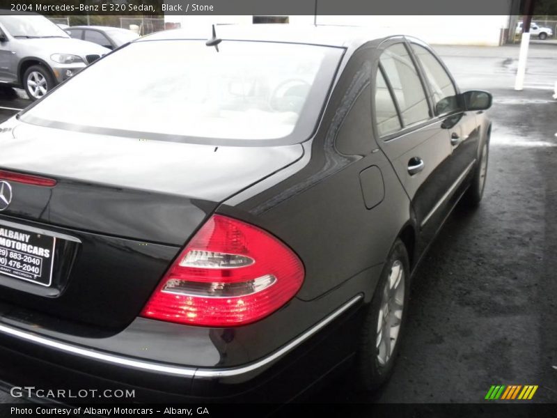 Black / Stone 2004 Mercedes-Benz E 320 Sedan