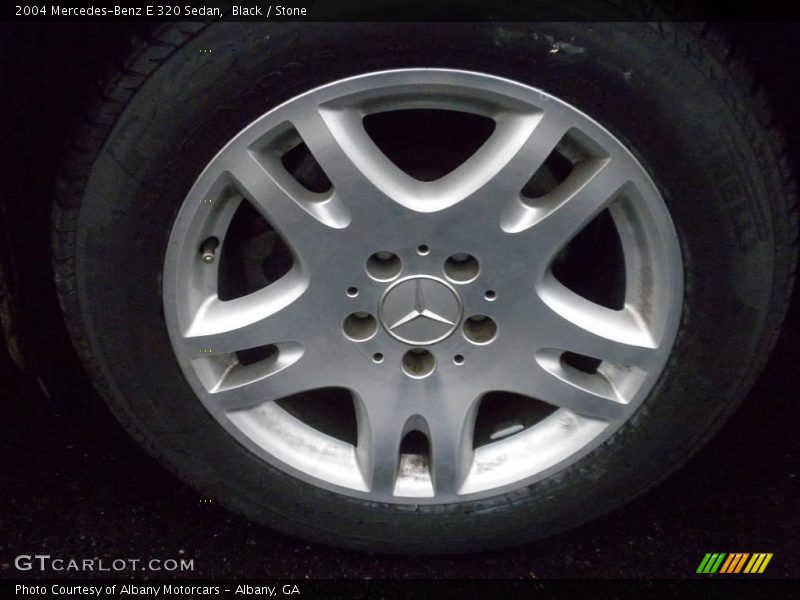 Black / Stone 2004 Mercedes-Benz E 320 Sedan