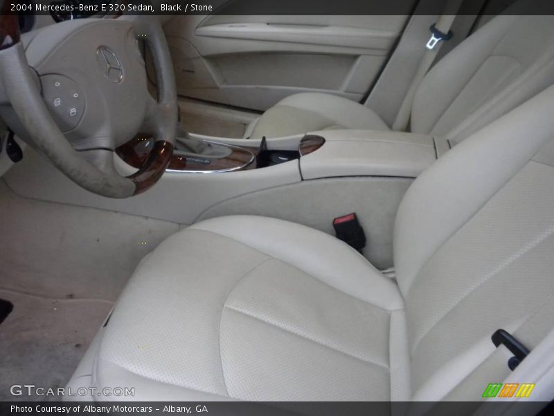 Black / Stone 2004 Mercedes-Benz E 320 Sedan