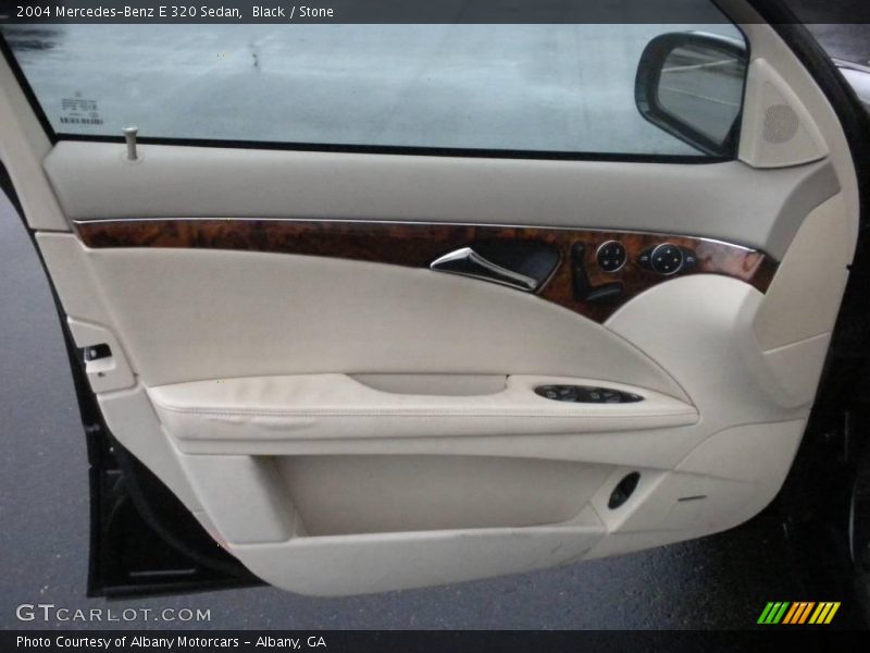 Black / Stone 2004 Mercedes-Benz E 320 Sedan