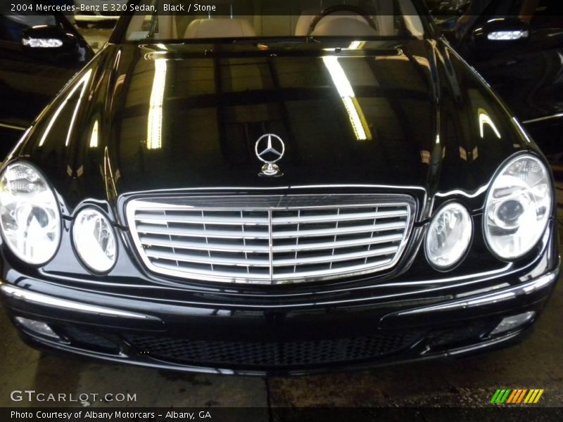 Black / Stone 2004 Mercedes-Benz E 320 Sedan