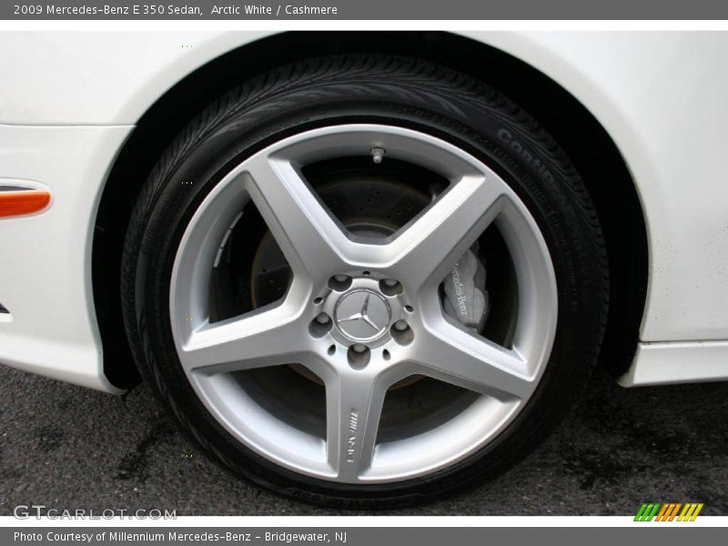 Arctic White / Cashmere 2009 Mercedes-Benz E 350 Sedan