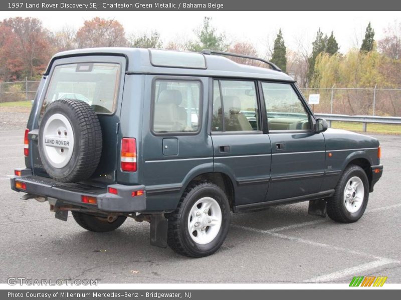 Charleston Green Metallic / Bahama Beige 1997 Land Rover Discovery SE