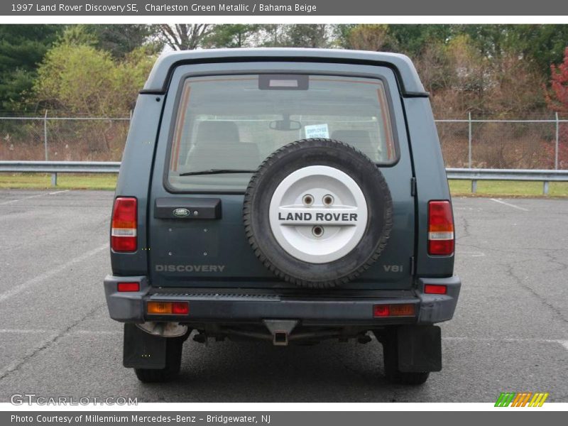 Charleston Green Metallic / Bahama Beige 1997 Land Rover Discovery SE