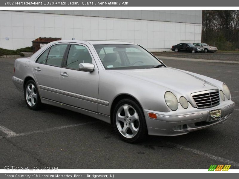 Quartz Silver Metallic / Ash 2002 Mercedes-Benz E 320 4Matic Sedan