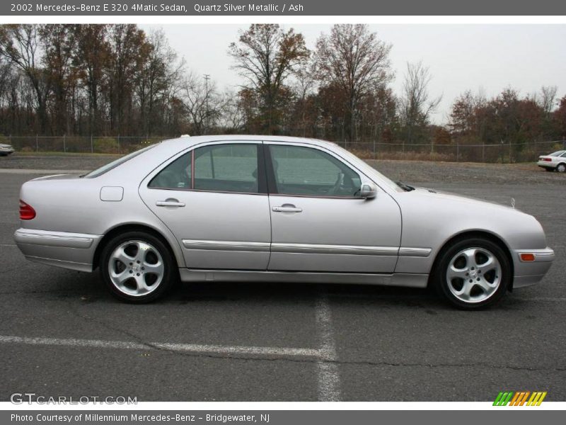 Quartz Silver Metallic / Ash 2002 Mercedes-Benz E 320 4Matic Sedan