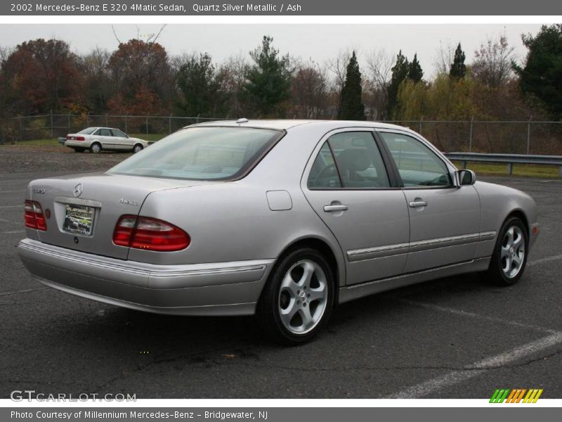 Quartz Silver Metallic / Ash 2002 Mercedes-Benz E 320 4Matic Sedan