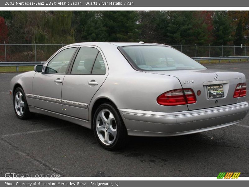 Quartz Silver Metallic / Ash 2002 Mercedes-Benz E 320 4Matic Sedan