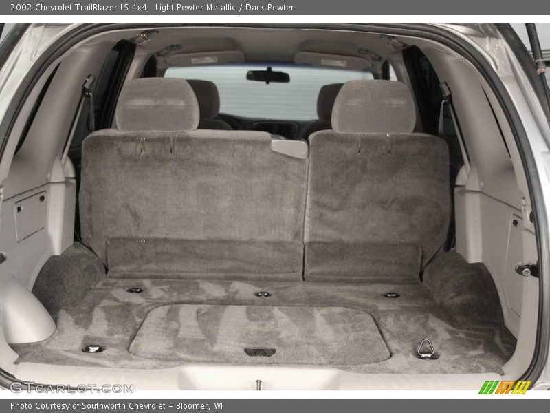 Light Pewter Metallic / Dark Pewter 2002 Chevrolet TrailBlazer LS 4x4