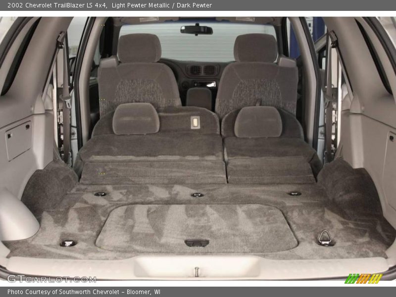 Light Pewter Metallic / Dark Pewter 2002 Chevrolet TrailBlazer LS 4x4