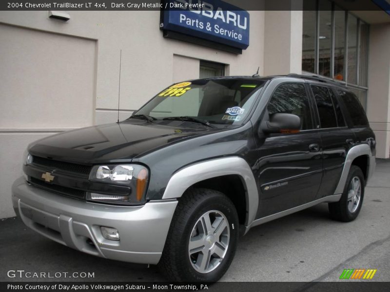 Dark Gray Metallic / Dark Pewter 2004 Chevrolet TrailBlazer LT 4x4