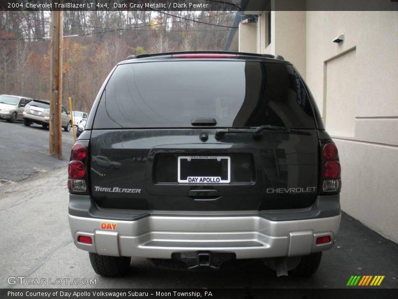 Dark Gray Metallic / Dark Pewter 2004 Chevrolet TrailBlazer LT 4x4