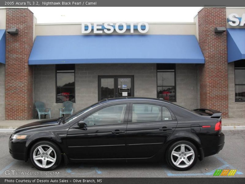 Nighthawk Black Pearl / Camel 2005 Acura TL 3.2