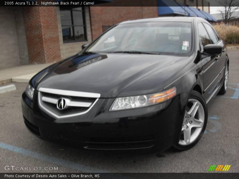Nighthawk Black Pearl / Camel 2005 Acura TL 3.2
