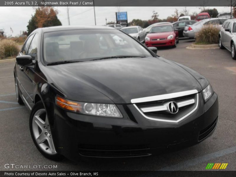 Nighthawk Black Pearl / Camel 2005 Acura TL 3.2