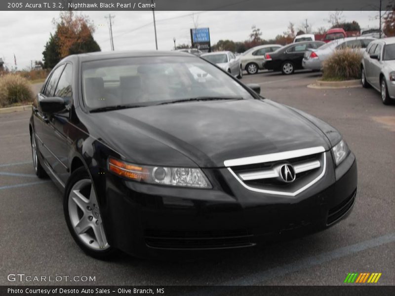 Nighthawk Black Pearl / Camel 2005 Acura TL 3.2