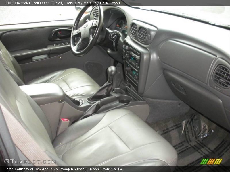 Dark Gray Metallic / Dark Pewter 2004 Chevrolet TrailBlazer LT 4x4