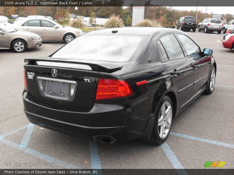 Nighthawk Black Pearl / Camel 2005 Acura TL 3.2