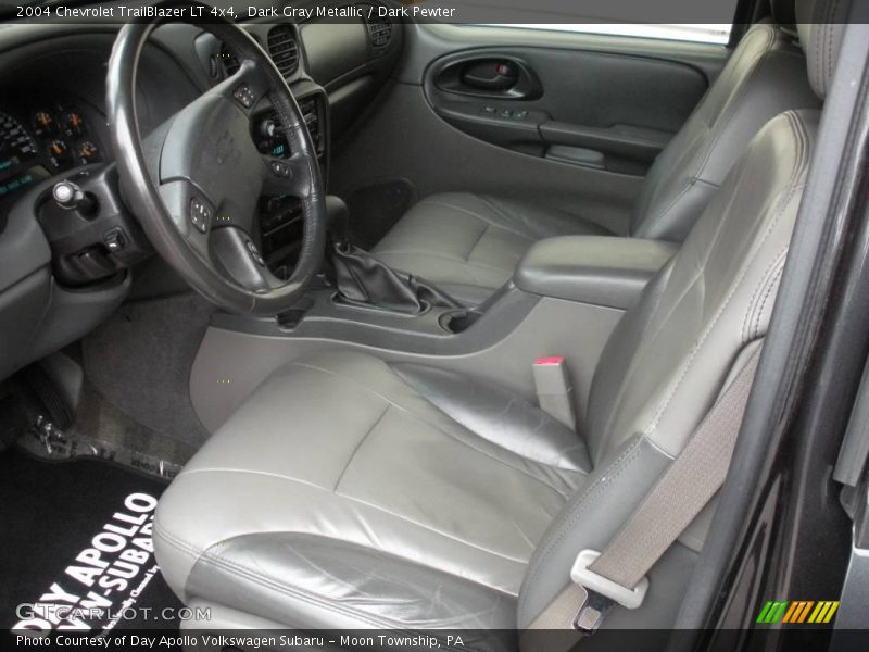 Dark Gray Metallic / Dark Pewter 2004 Chevrolet TrailBlazer LT 4x4