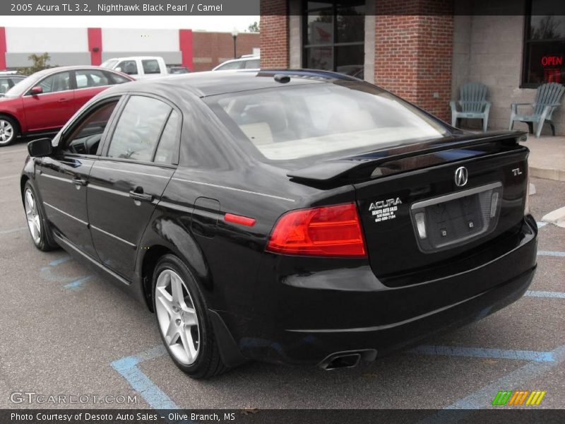 Nighthawk Black Pearl / Camel 2005 Acura TL 3.2