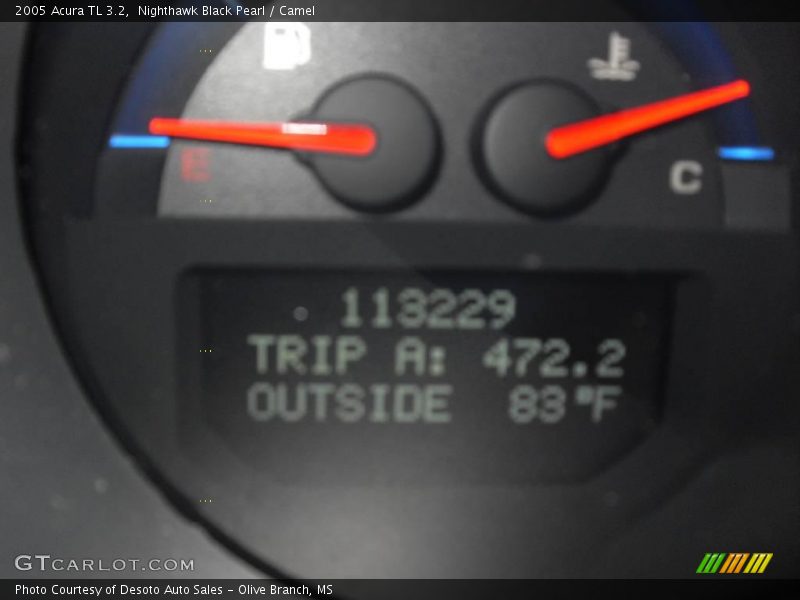 Nighthawk Black Pearl / Camel 2005 Acura TL 3.2