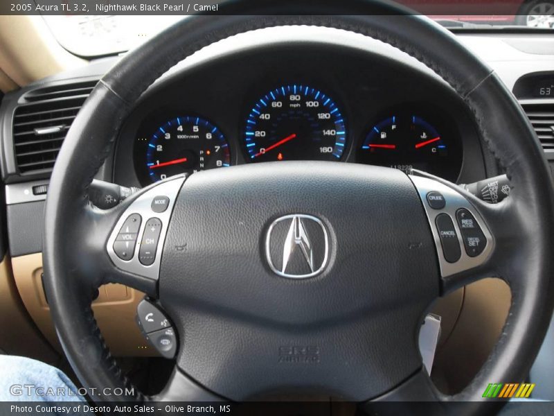 Nighthawk Black Pearl / Camel 2005 Acura TL 3.2