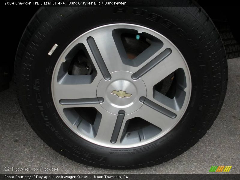 Dark Gray Metallic / Dark Pewter 2004 Chevrolet TrailBlazer LT 4x4