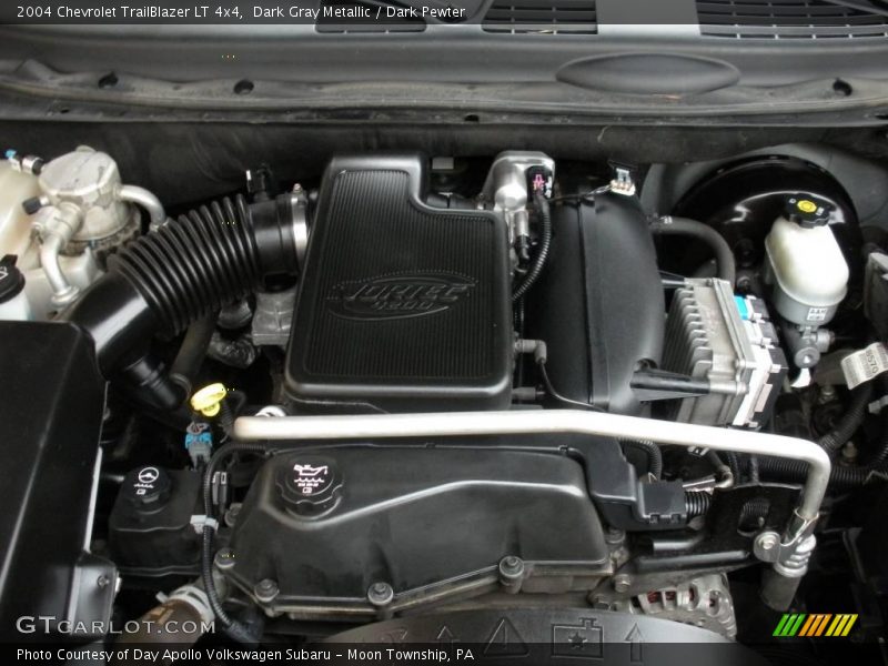 Dark Gray Metallic / Dark Pewter 2004 Chevrolet TrailBlazer LT 4x4