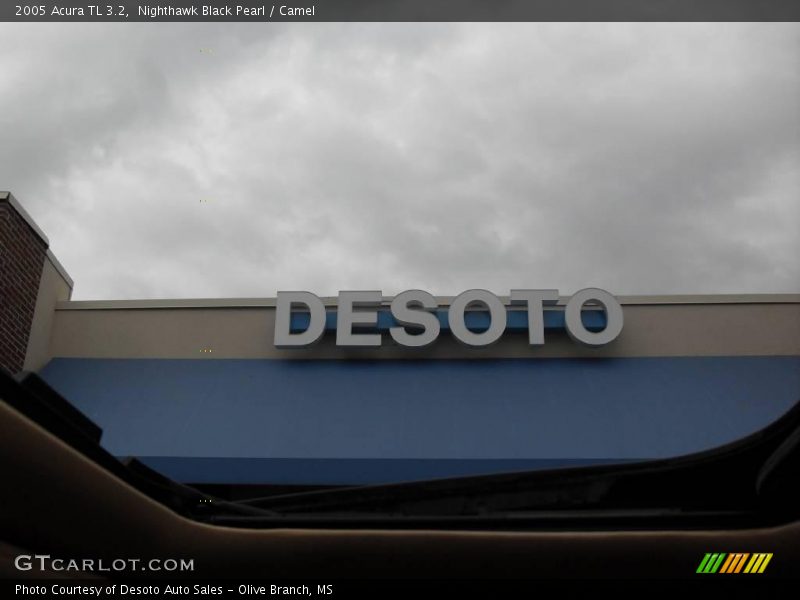 Nighthawk Black Pearl / Camel 2005 Acura TL 3.2