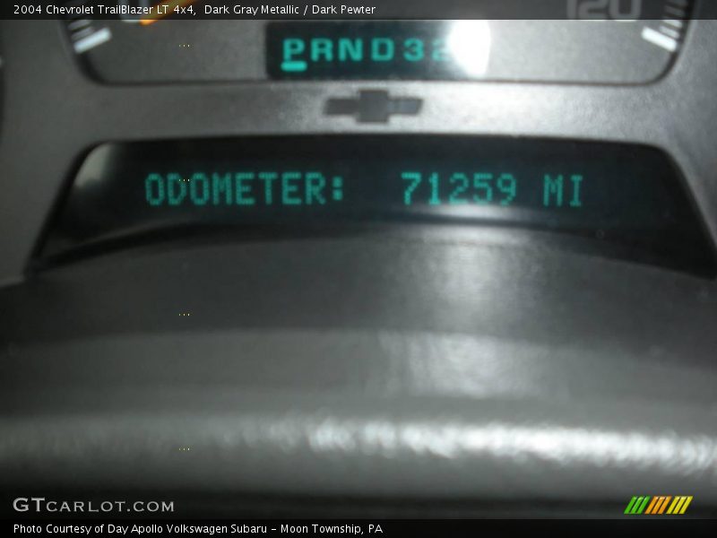 Dark Gray Metallic / Dark Pewter 2004 Chevrolet TrailBlazer LT 4x4