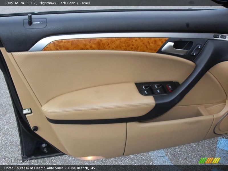 Nighthawk Black Pearl / Camel 2005 Acura TL 3.2