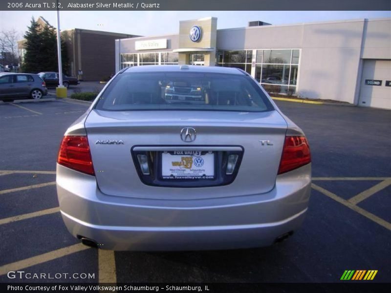Alabaster Silver Metallic / Quartz 2006 Acura TL 3.2