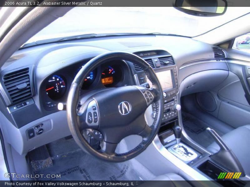 Alabaster Silver Metallic / Quartz 2006 Acura TL 3.2