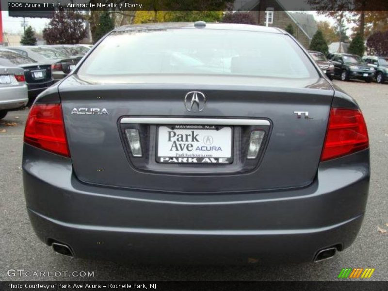 Anthracite Metallic / Ebony 2006 Acura TL 3.2