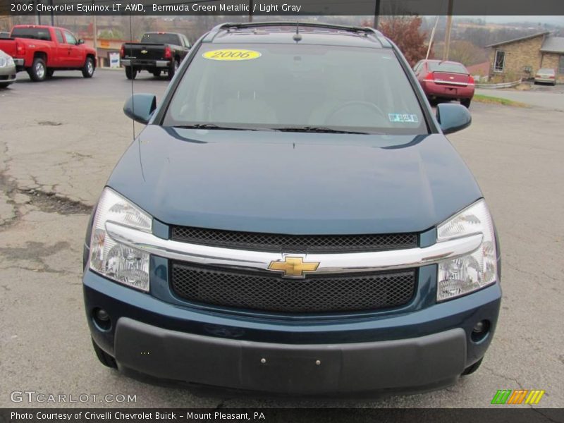 Bermuda Green Metallic / Light Gray 2006 Chevrolet Equinox LT AWD