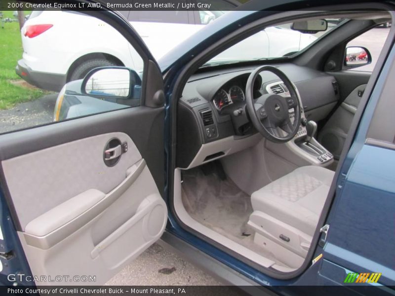 Bermuda Green Metallic / Light Gray 2006 Chevrolet Equinox LT AWD