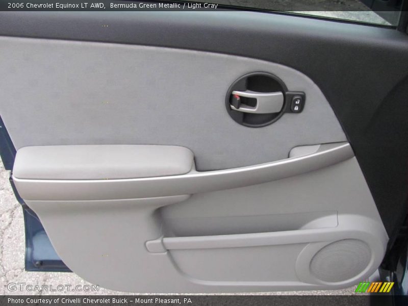 Bermuda Green Metallic / Light Gray 2006 Chevrolet Equinox LT AWD