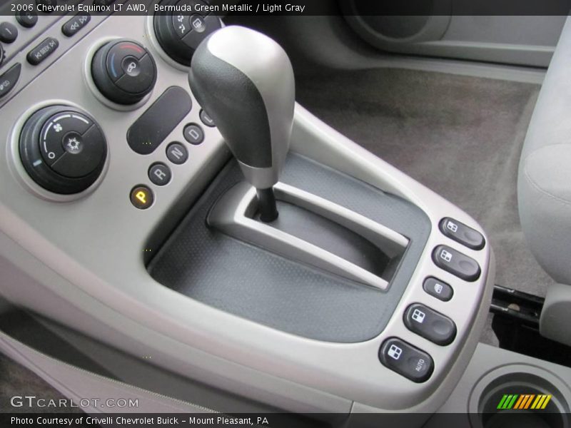 Bermuda Green Metallic / Light Gray 2006 Chevrolet Equinox LT AWD