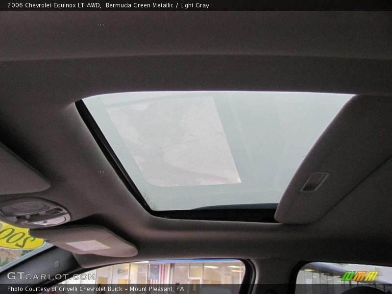 Bermuda Green Metallic / Light Gray 2006 Chevrolet Equinox LT AWD