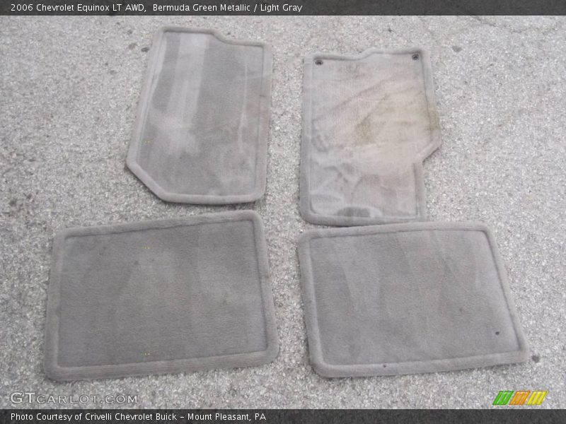 Bermuda Green Metallic / Light Gray 2006 Chevrolet Equinox LT AWD
