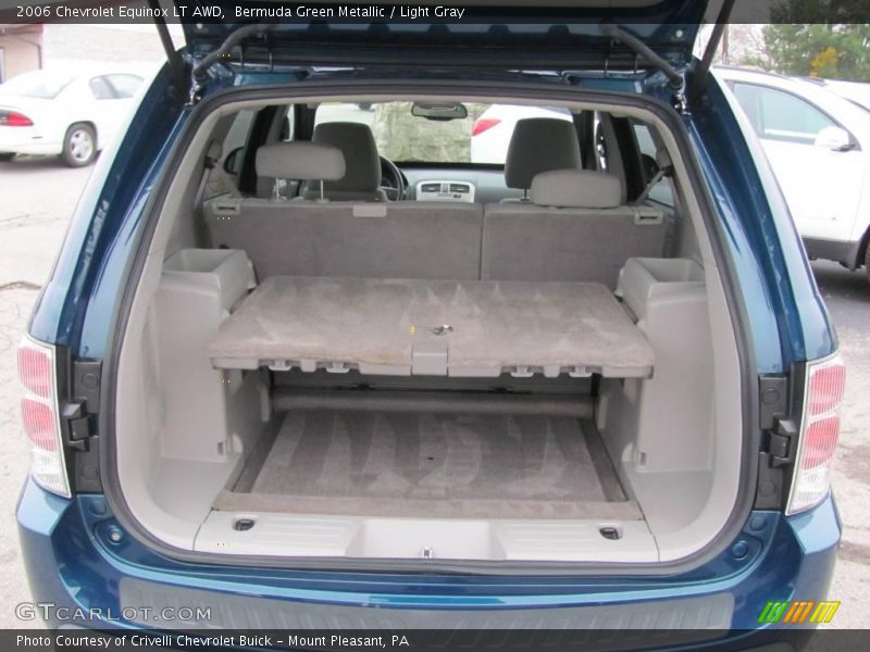 Bermuda Green Metallic / Light Gray 2006 Chevrolet Equinox LT AWD