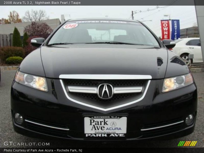 Nighthawk Black Pearl / Taupe 2008 Acura TL 3.2