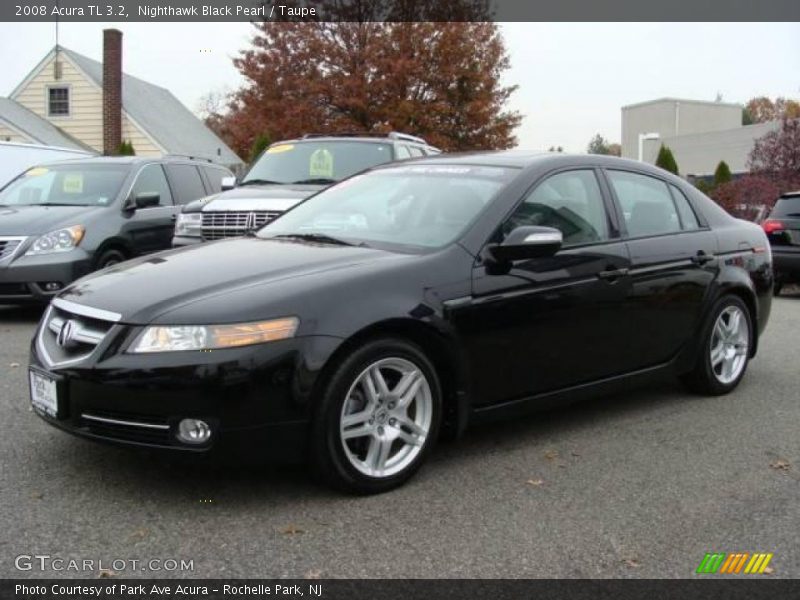 Nighthawk Black Pearl / Taupe 2008 Acura TL 3.2