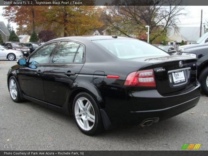Nighthawk Black Pearl / Taupe 2008 Acura TL 3.2
