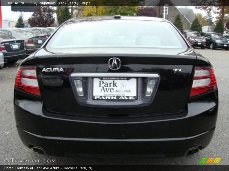 Nighthawk Black Pearl / Taupe 2008 Acura TL 3.2