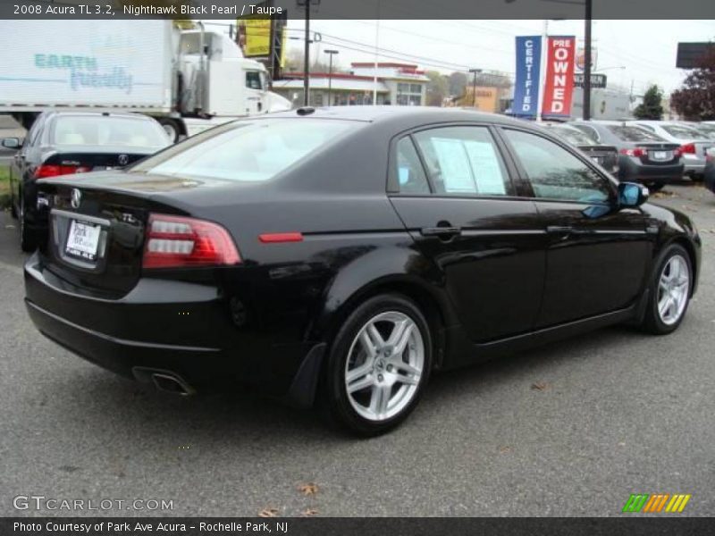 Nighthawk Black Pearl / Taupe 2008 Acura TL 3.2