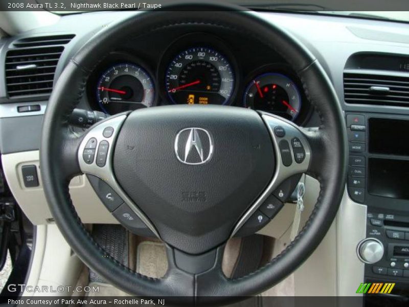 Nighthawk Black Pearl / Taupe 2008 Acura TL 3.2