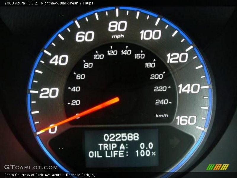 Nighthawk Black Pearl / Taupe 2008 Acura TL 3.2